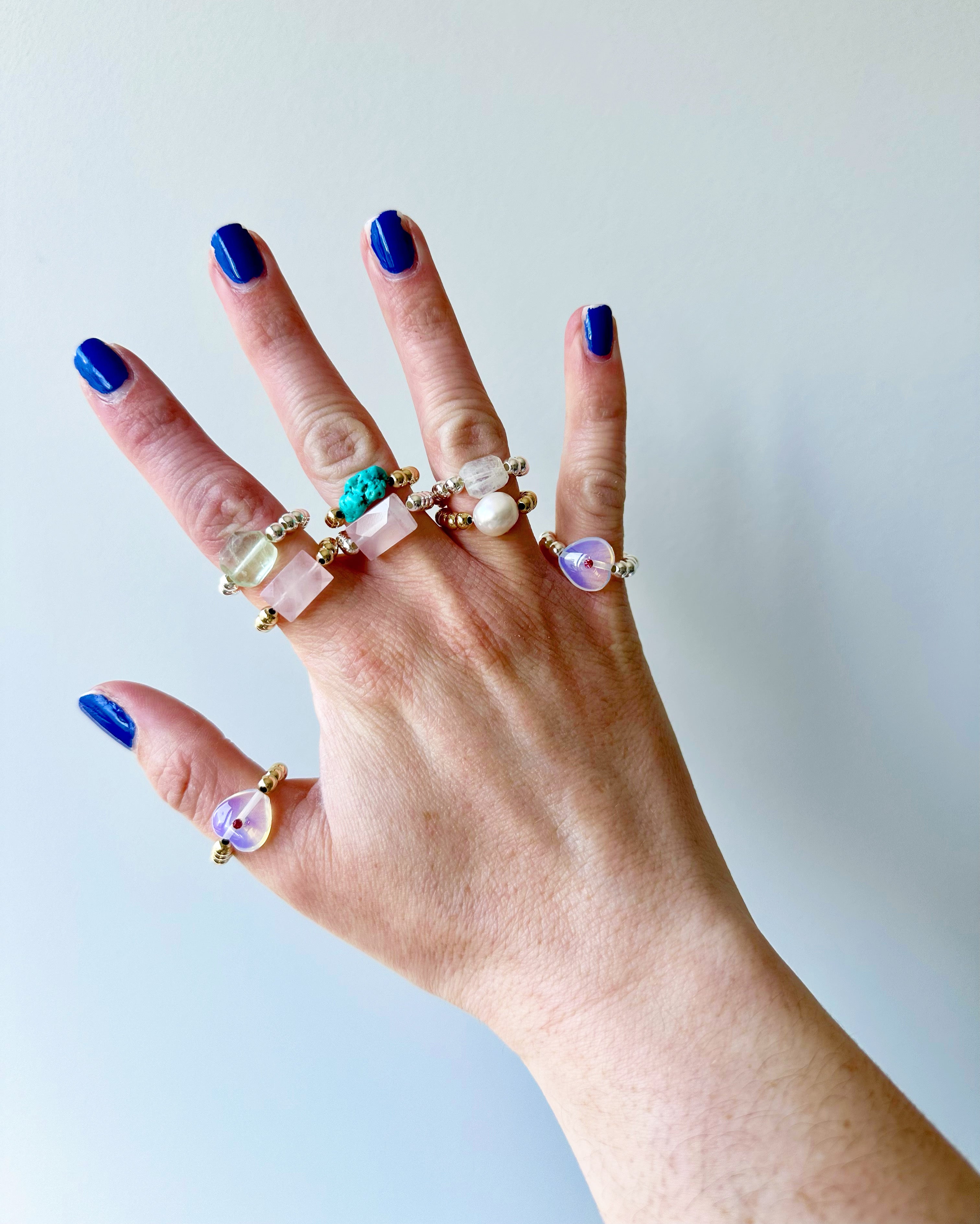 Earrings and Rings