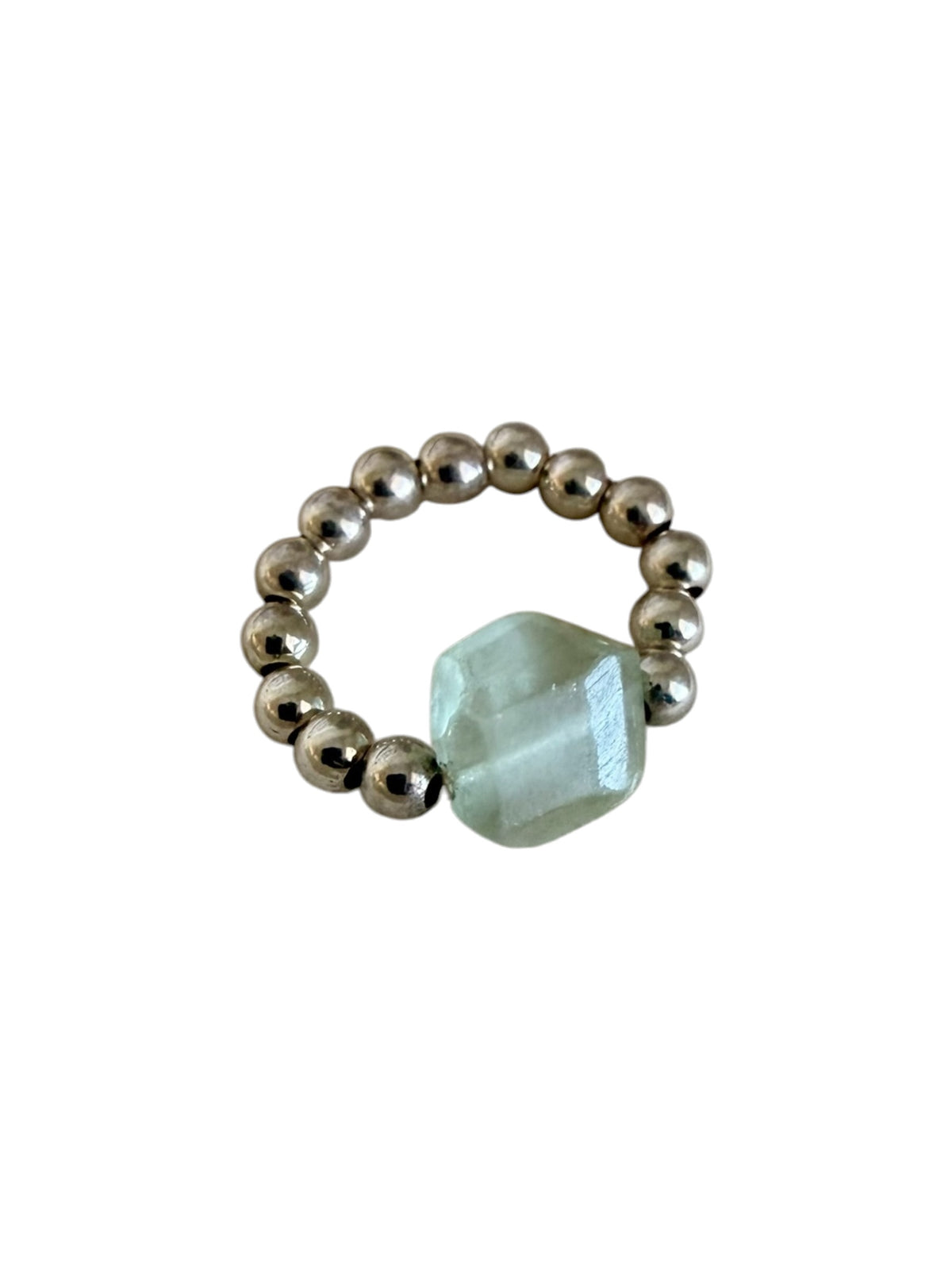 The Riot Ring — Handcrafted Gemstone Beaded Ring