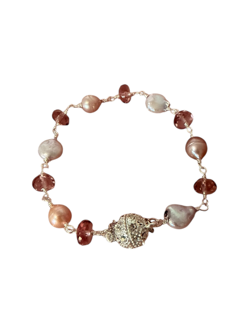 The Allure Collection — Handcrafted Magnetic Gemstone Bracelet