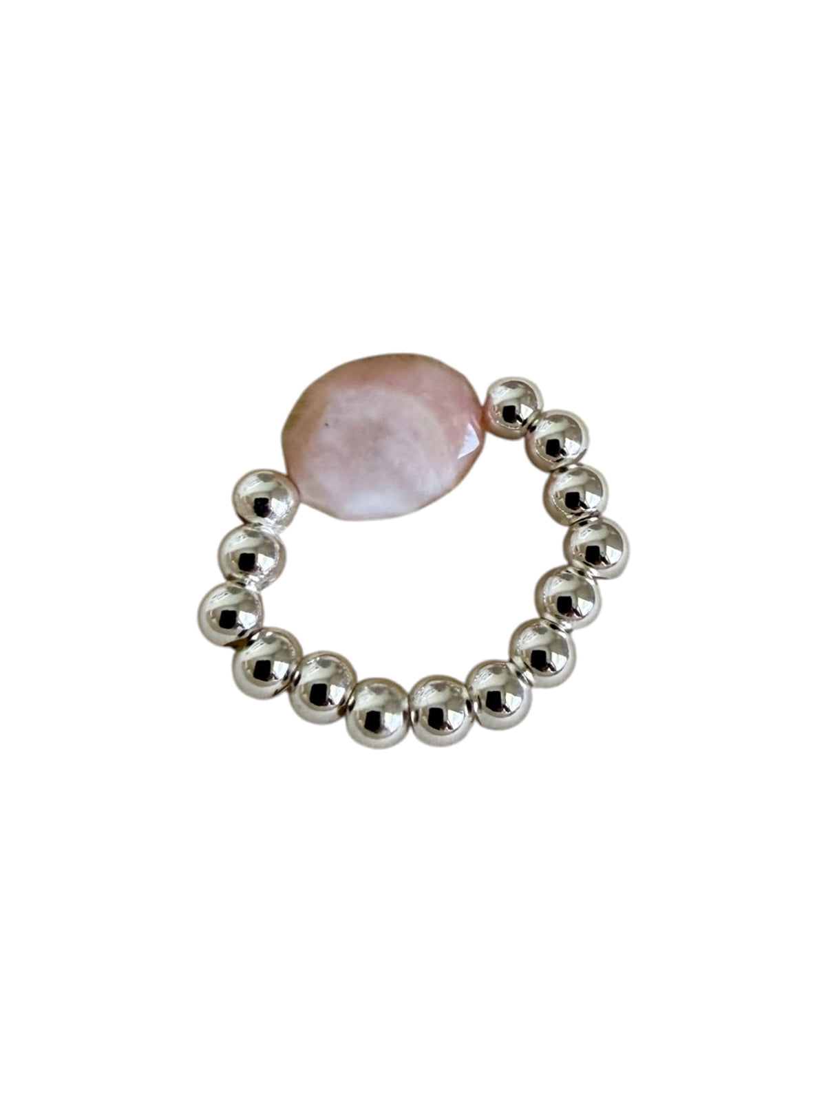 The Riot Ring — Handcrafted Gemstone Beaded Ring