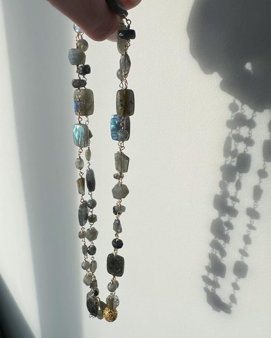 Millie - Labradorite Gemstone Necklace