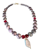 Ever Yours — Limited Edition Ruby & Pearl Valentine's Necklace