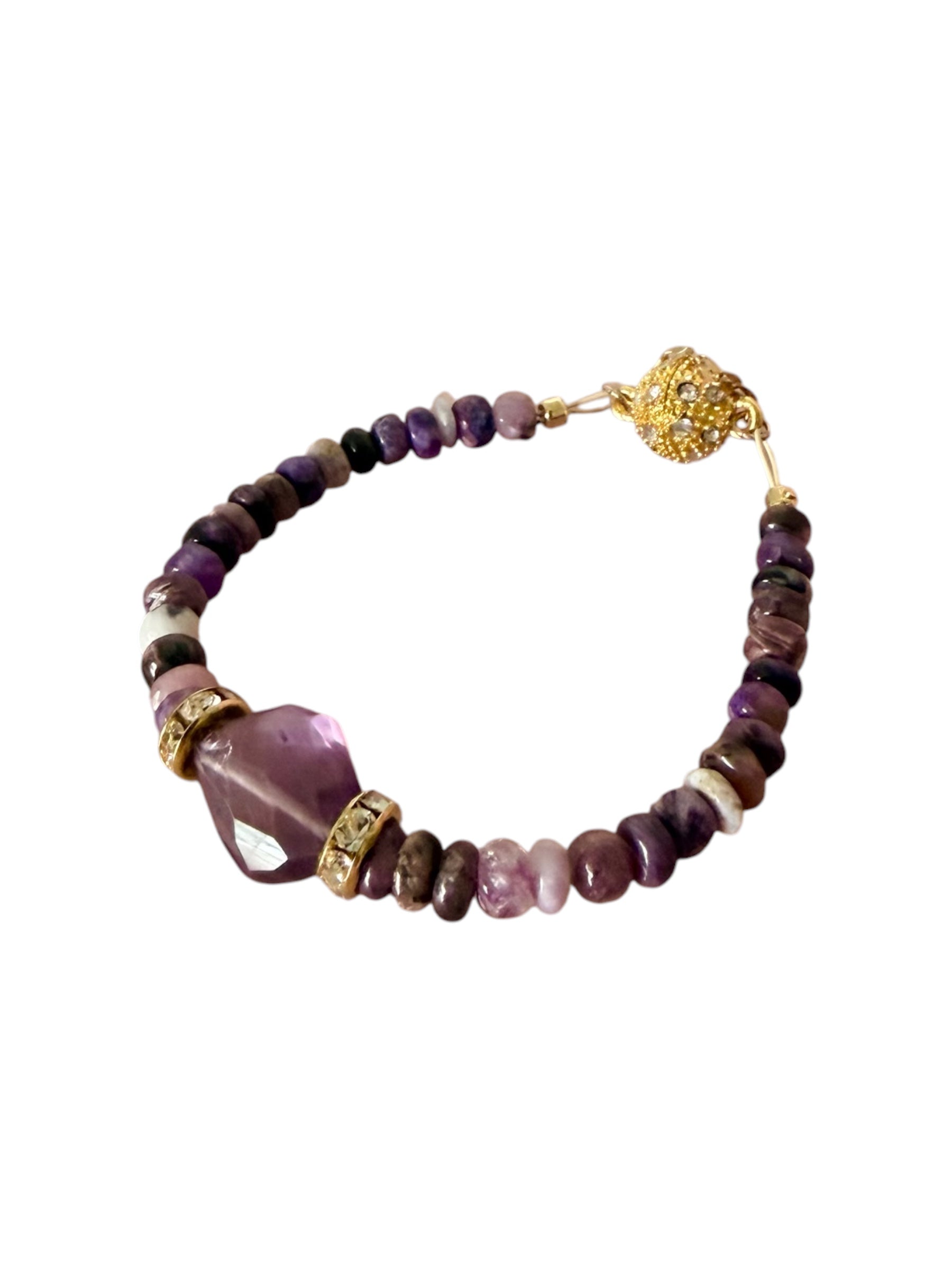 The Allure Collection — Handcrafted Magnetic Gemstone Bracelet