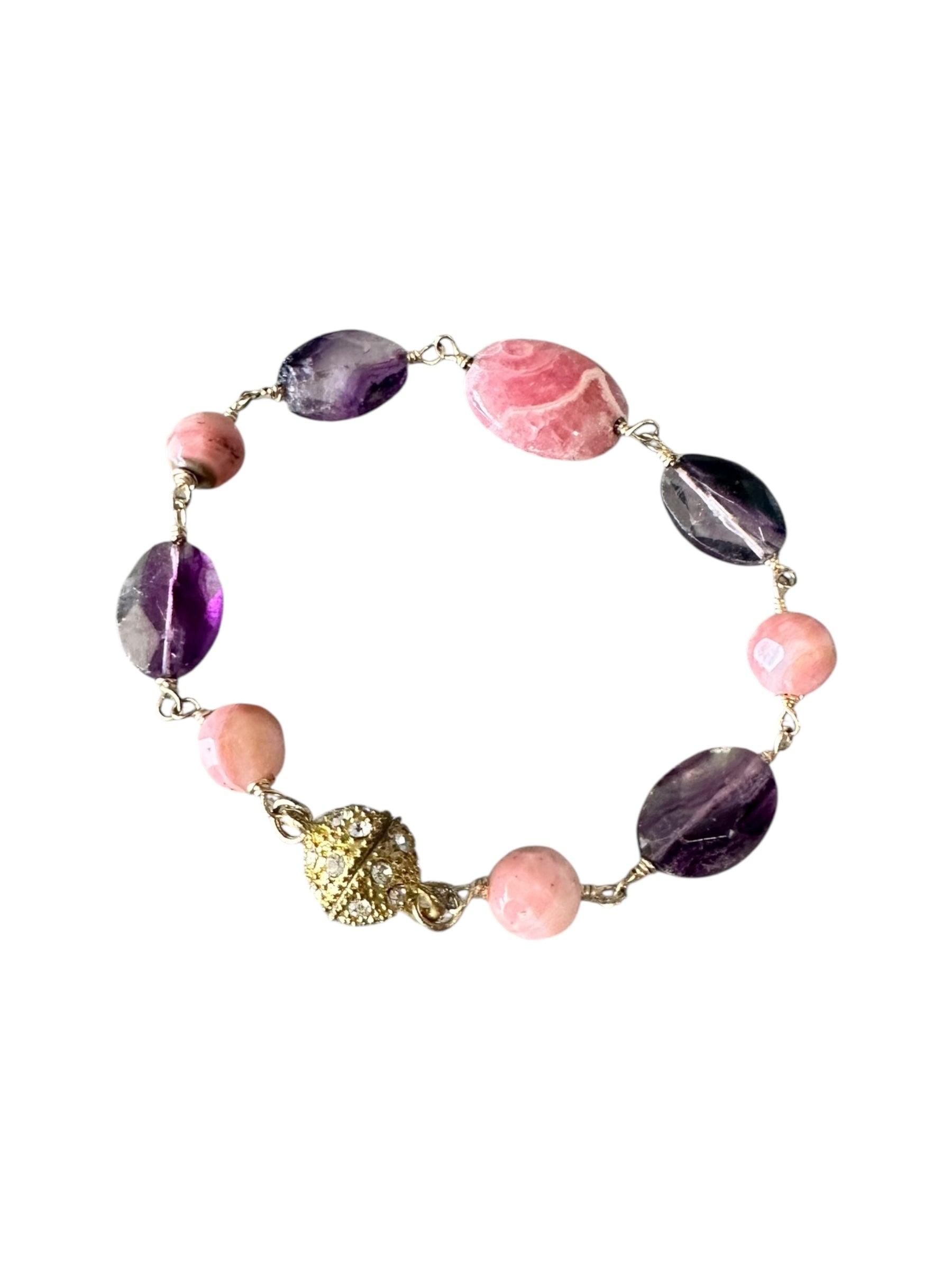 Wire-Wrapped Gemstone Bracelets | Handmade Jewelry