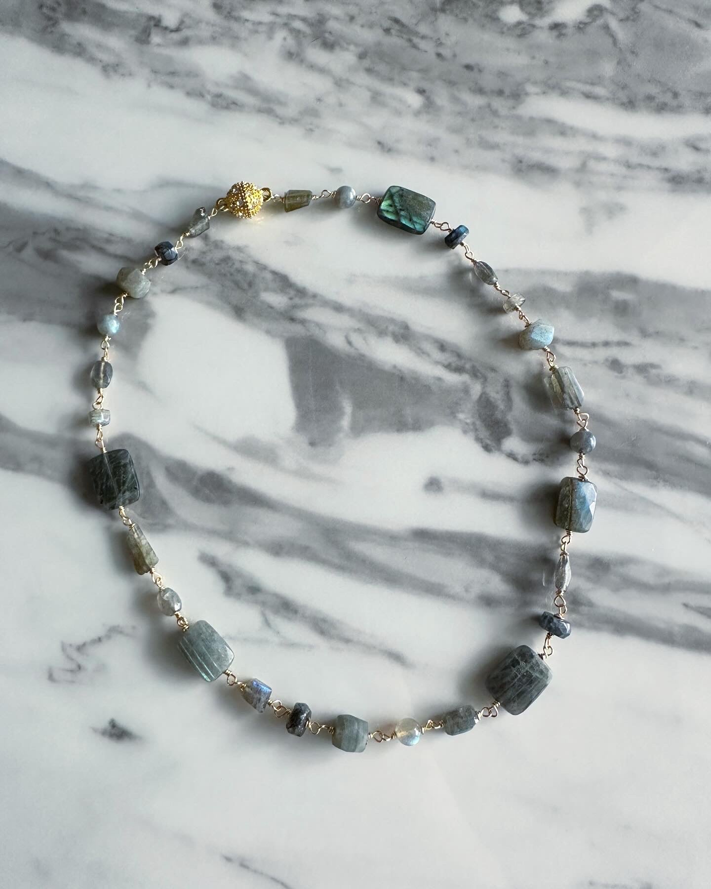 Millie - Labradorite Gemstone Necklace