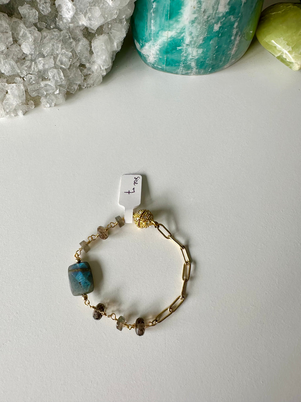 Wire-Wrapped Gemstone Bracelet Collection