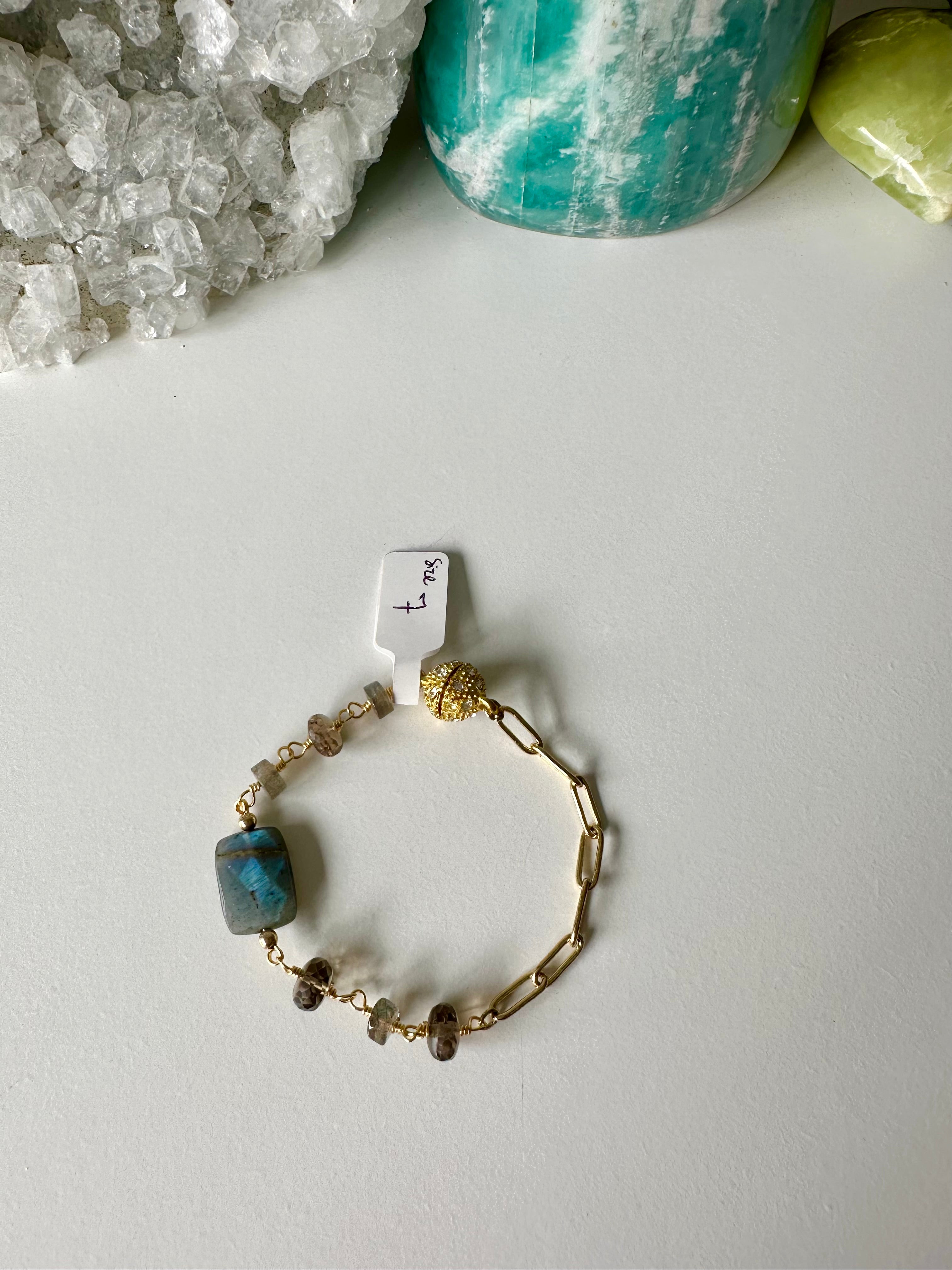 Wire-Wrapped Gemstone Bracelet Collection