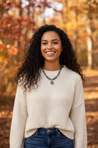 Bewitched Gemstone Necklace - Tahitian Black Pearl and Apatite | Trust and Inspiration