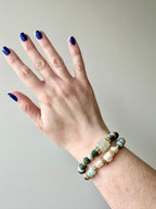 Flagler — Amazonite, Apatite & Kyanite Bracelet