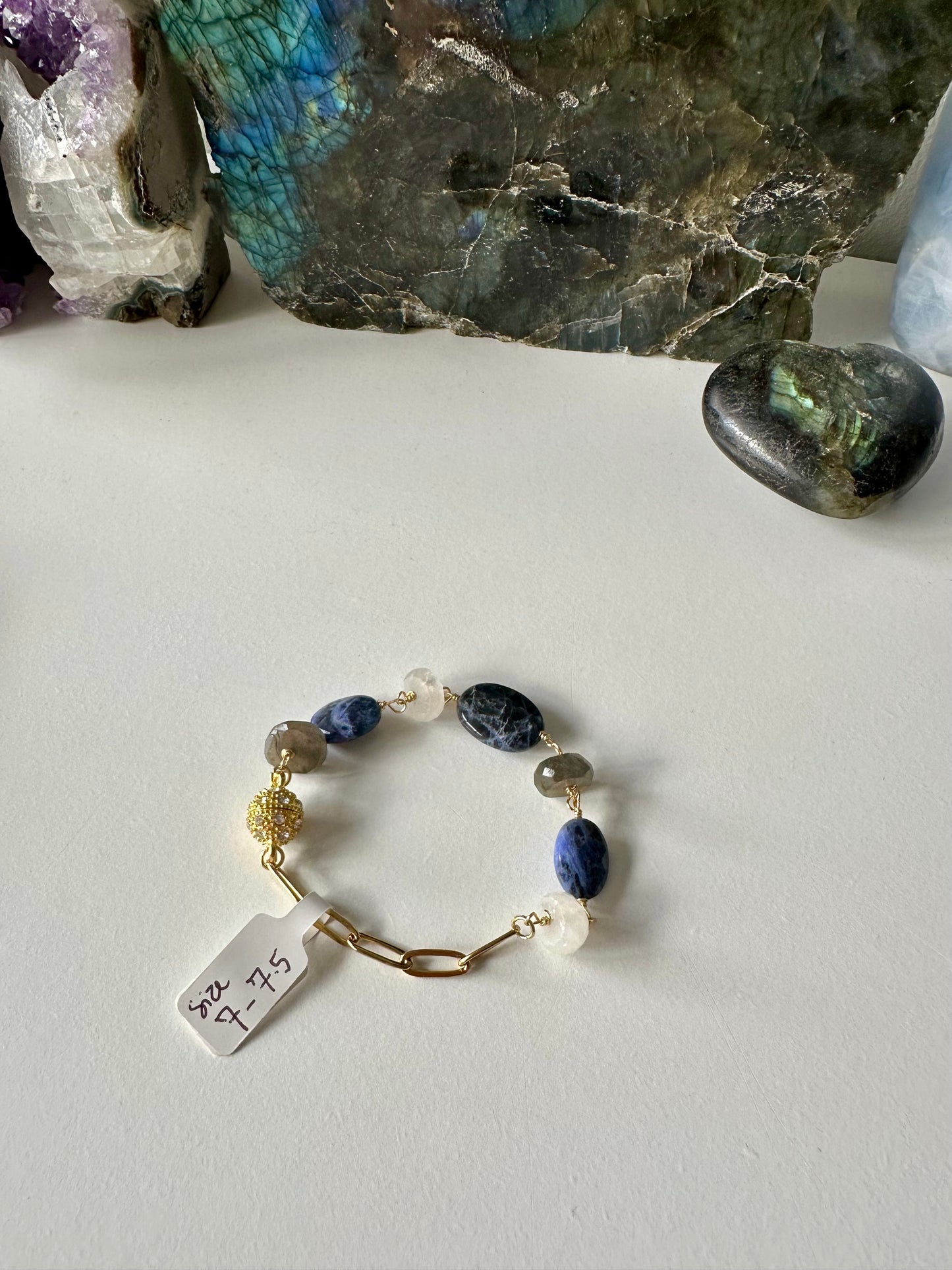 Wire-Wrapped Gemstone Bracelet Collection