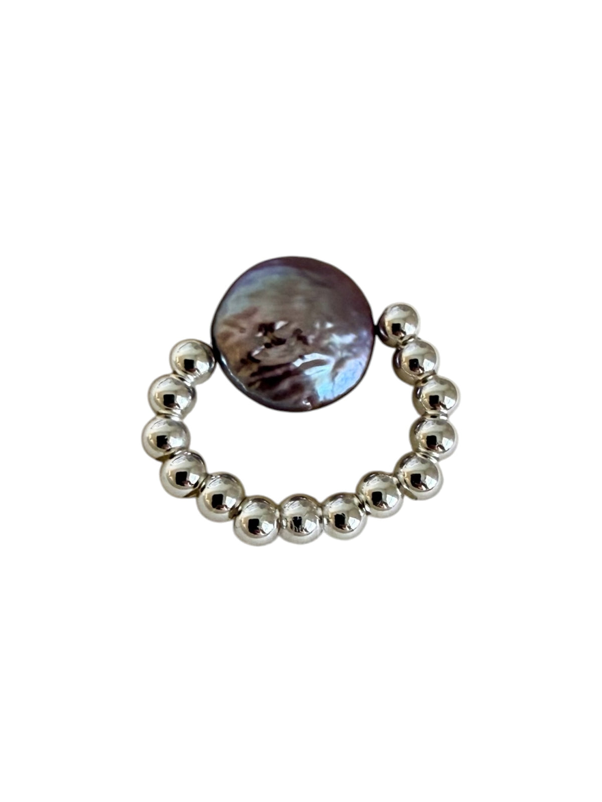 The Riot Ring — Handcrafted Gemstone Beaded Ring