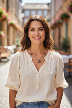 Zara — Handcrafted Tahitian Pearl & Purple Pearl Necklace