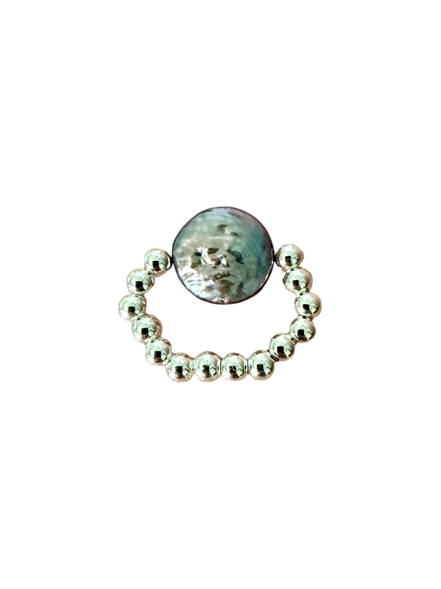 The Riot Ring — Handcrafted Gemstone Beaded Ring