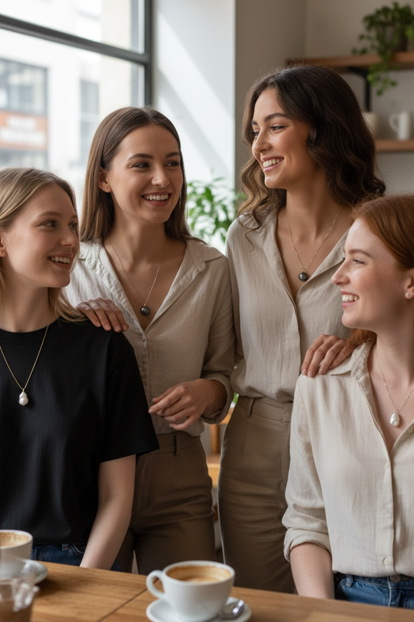 Pearl Pendant Necklaces | Wisdom and Trust