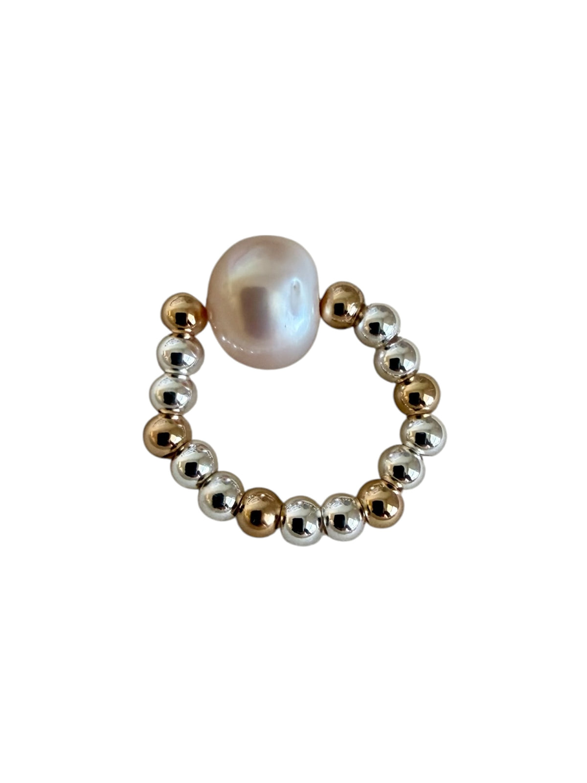 The Riot Ring — Handcrafted Gemstone Beaded Ring