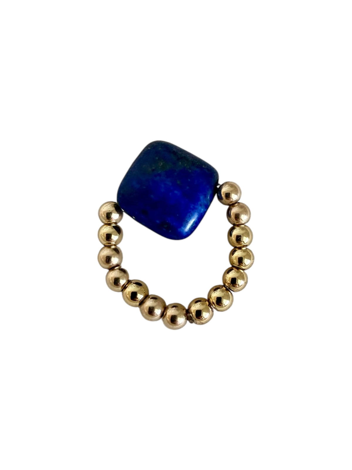 The Riot Ring — Handcrafted Gemstone Beaded Ring