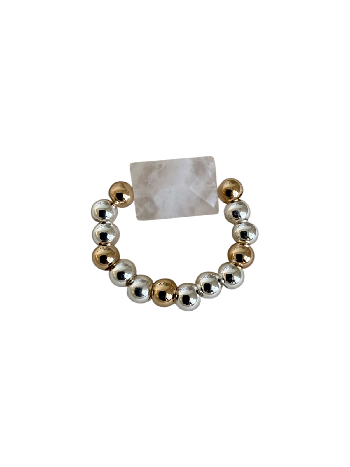 The Riot Ring — Handcrafted Gemstone Beaded Ring