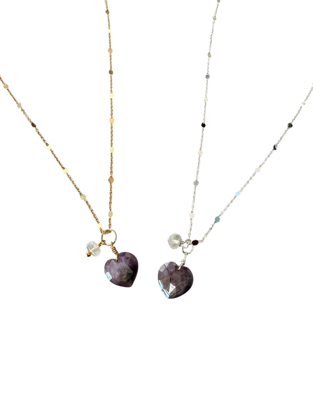 Guided by Love — Limited Edition Pink Sapphire & Moonstone Necklace