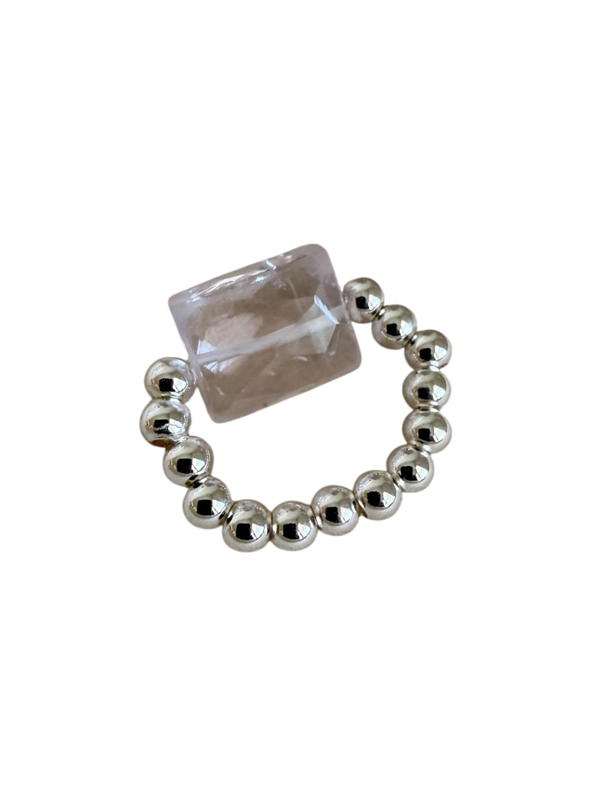 The Riot Ring — Handcrafted Gemstone Beaded Ring