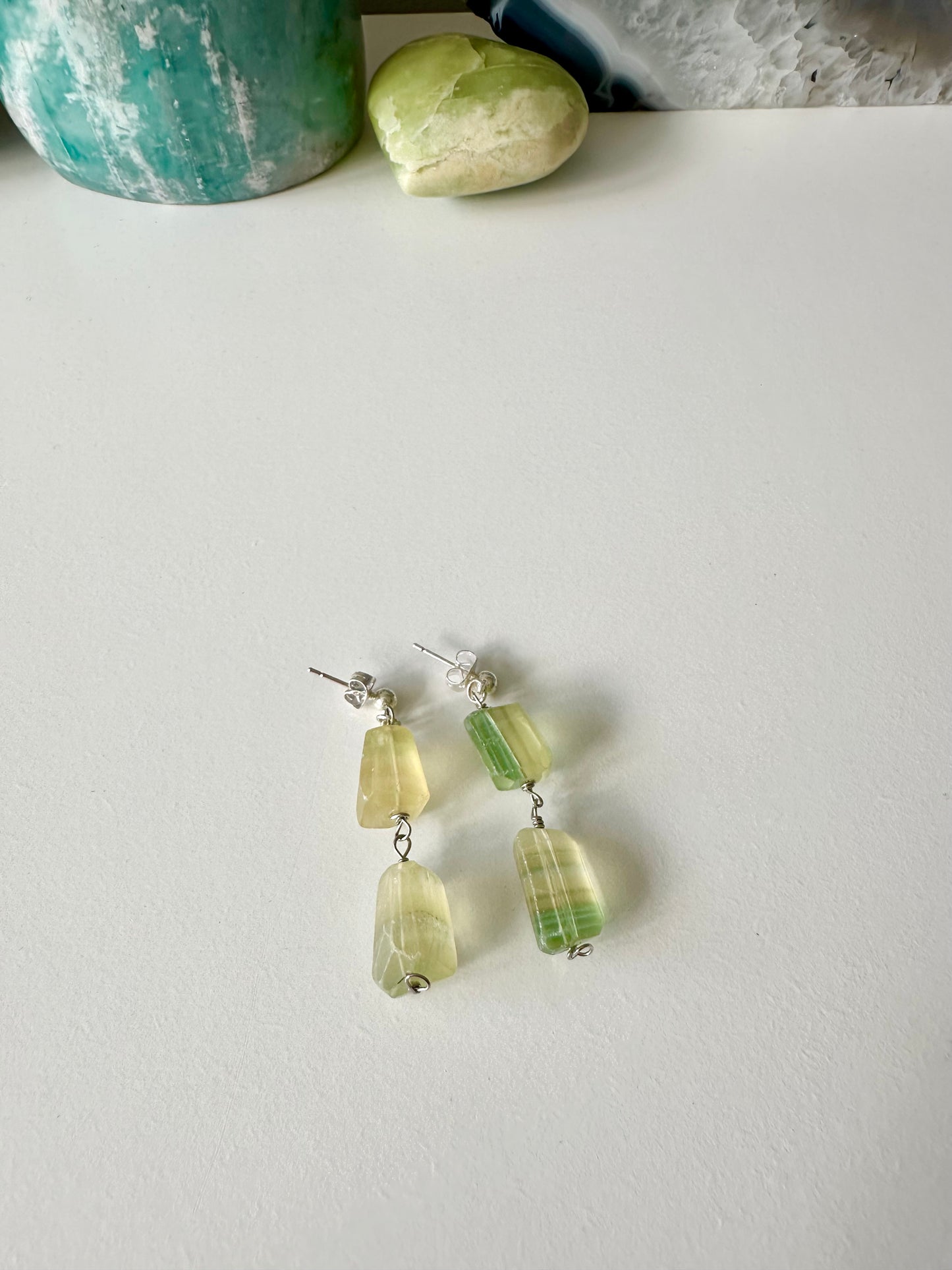 Florence - Fluorite Gemstone Earrings