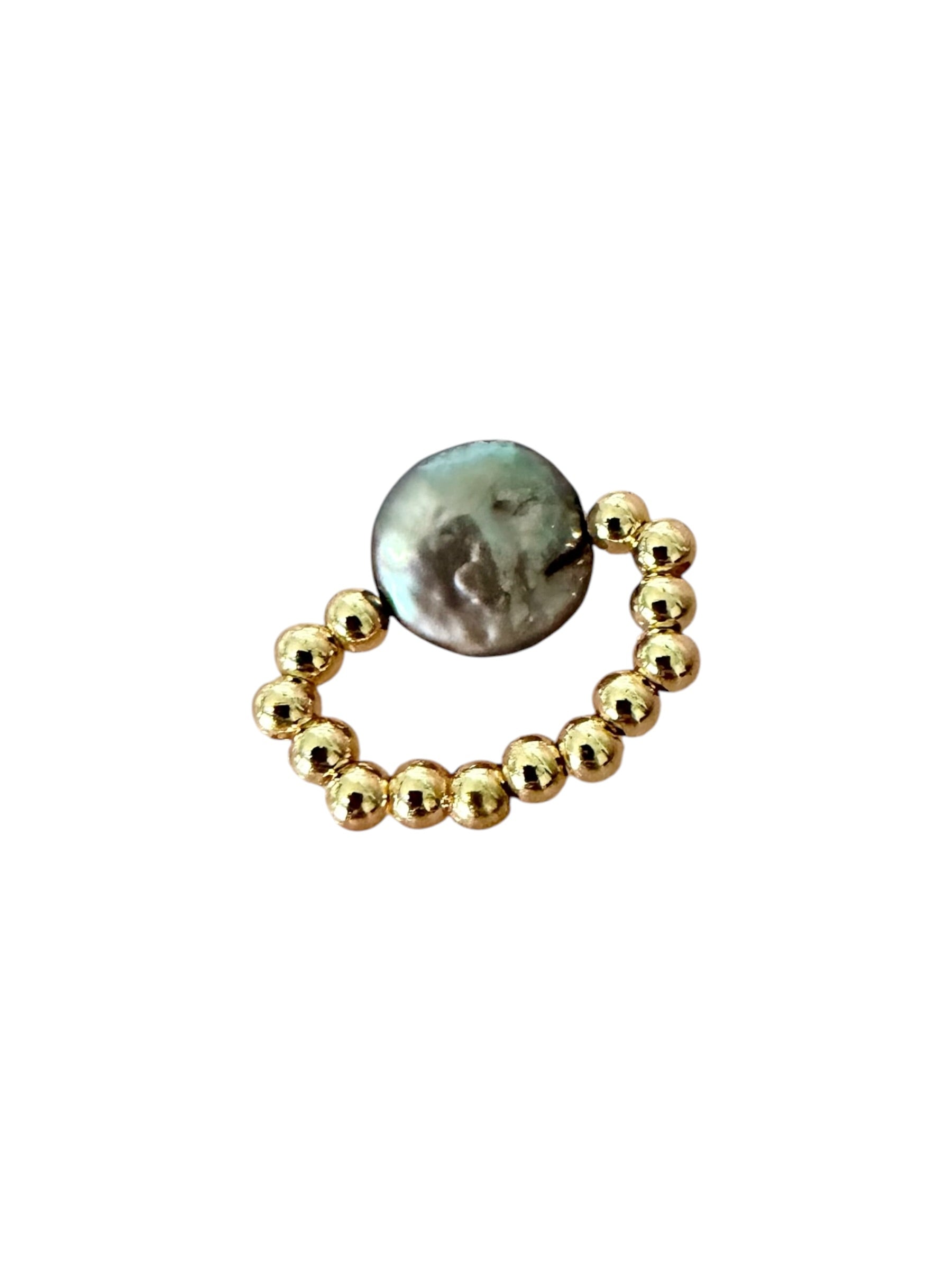The Riot Ring — Handcrafted Gemstone Beaded Ring