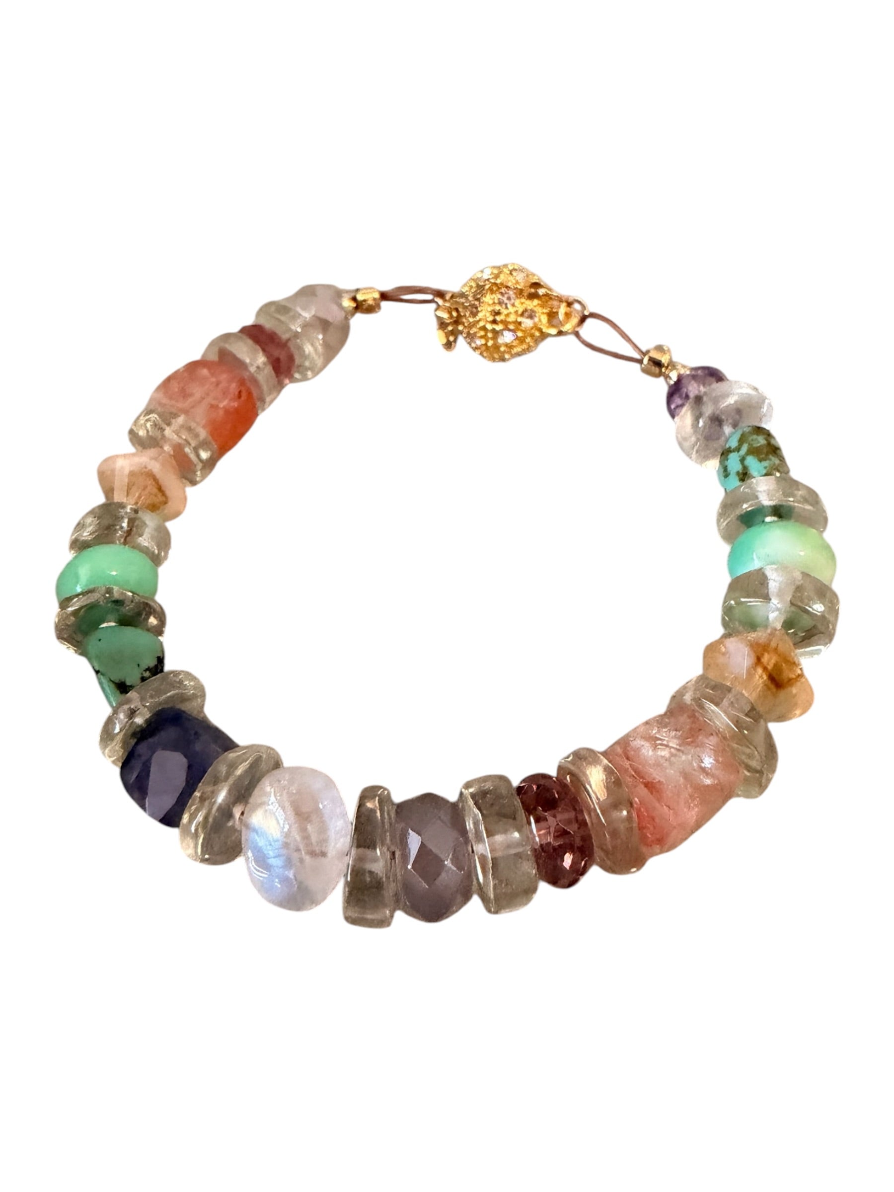 The Allure Collection — Handcrafted Magnetic Gemstone Bracelet