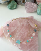 Melanie — Handcrafted Multi-Stone Gemstone Necklace