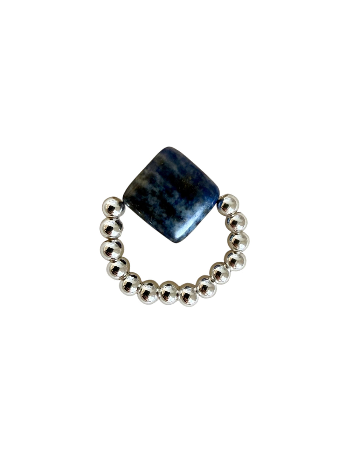 The Riot Ring — Handcrafted Gemstone Beaded Ring