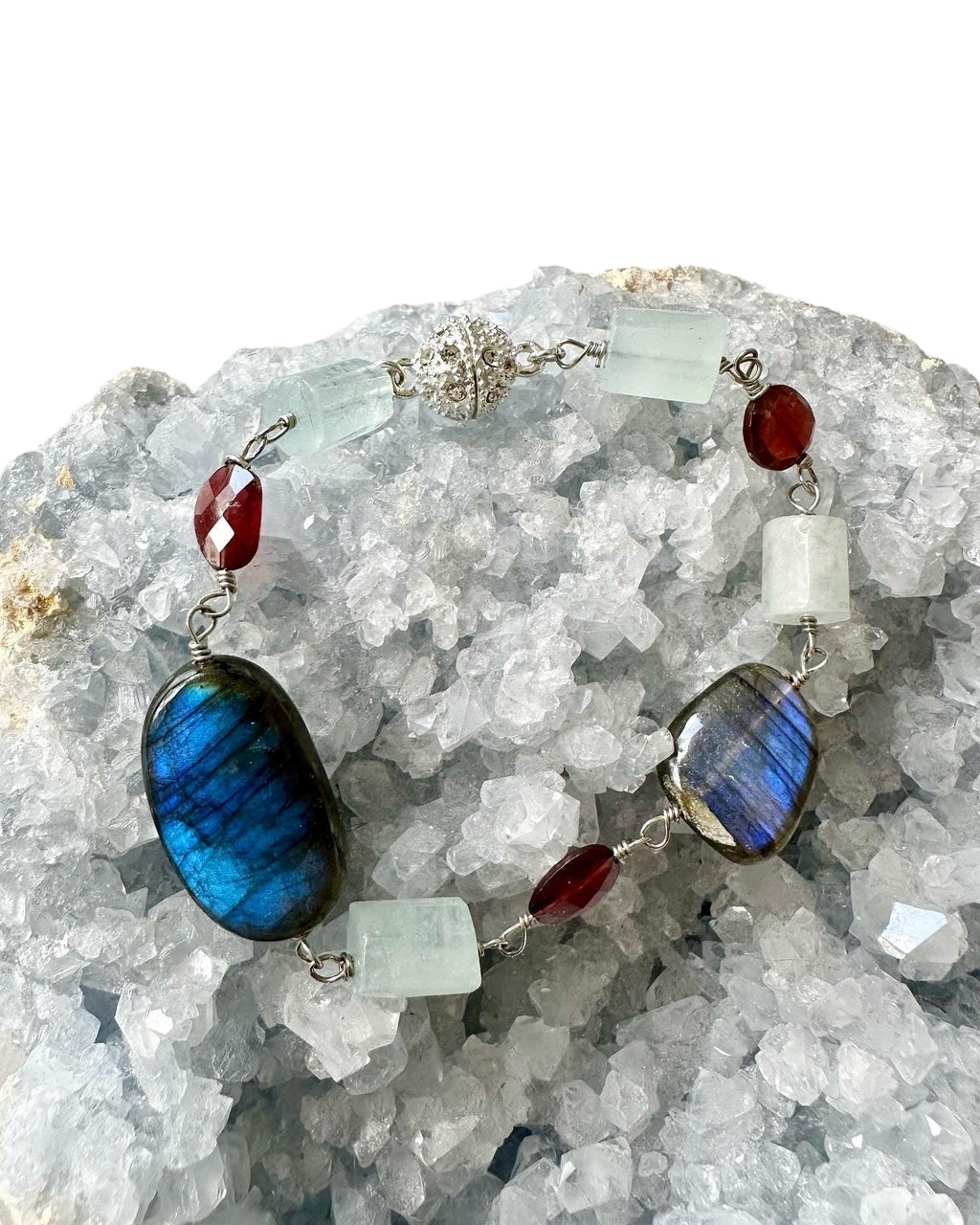 Wire-Wrapped Gemstone Bracelet Collection | Handmade Jewelry