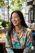 Abalone - Labradorite, Tanzanite, Amethyst, Amazonite, Chalcedony, Aquamarine, Iolite, Freshwater Pearl, Malachite and Turquoise Gemstone Necklace