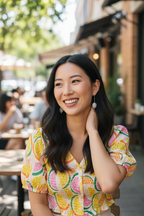 Maxine Gemstone Earrings - Owyhee Blue Opal, and Smoky Quartz | Handmade Jewelry