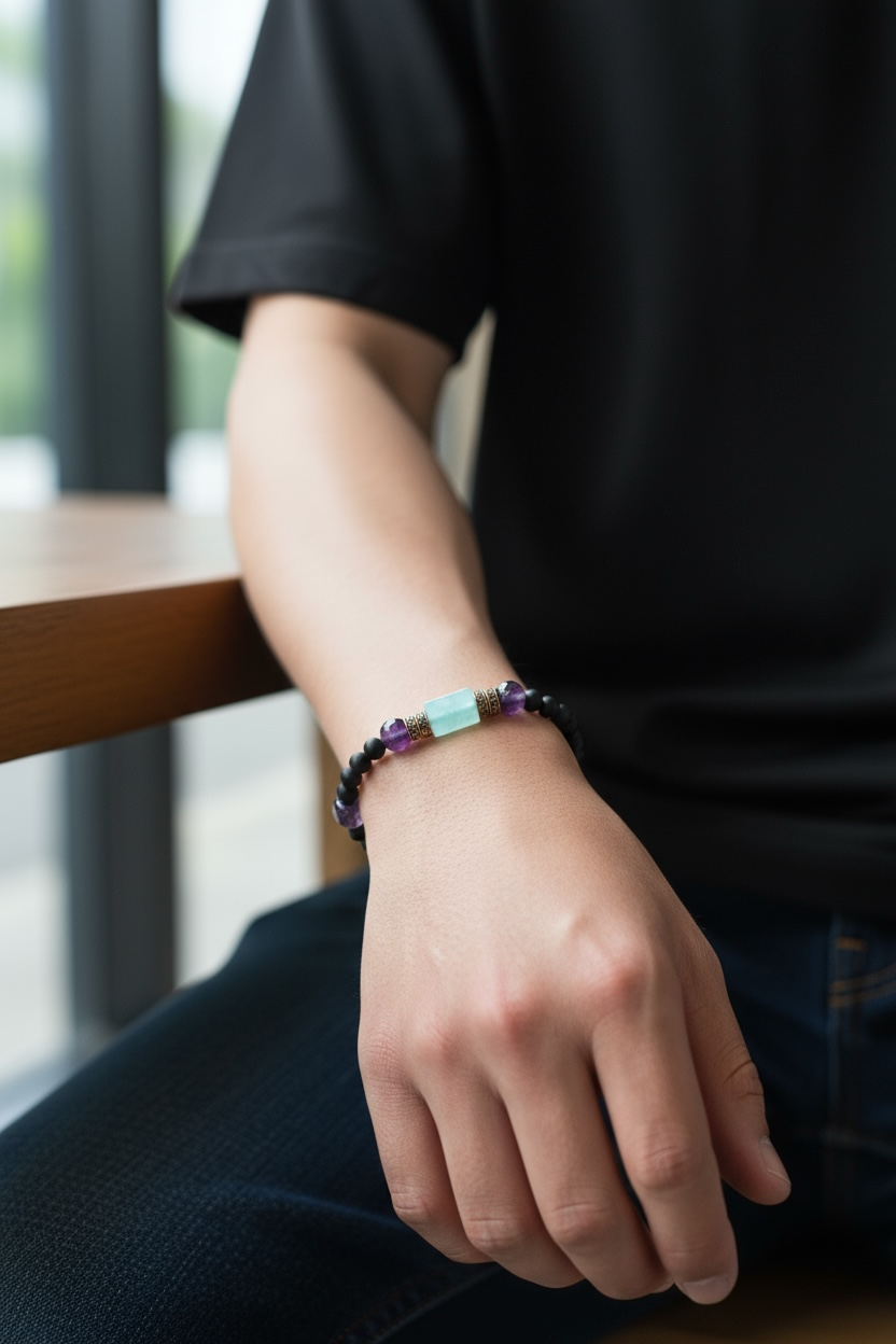 Men's Gemstone Bracelet Collection | Handmade Jewelry