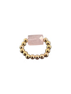 The Riot Ring — Handcrafted Gemstone Beaded Ring