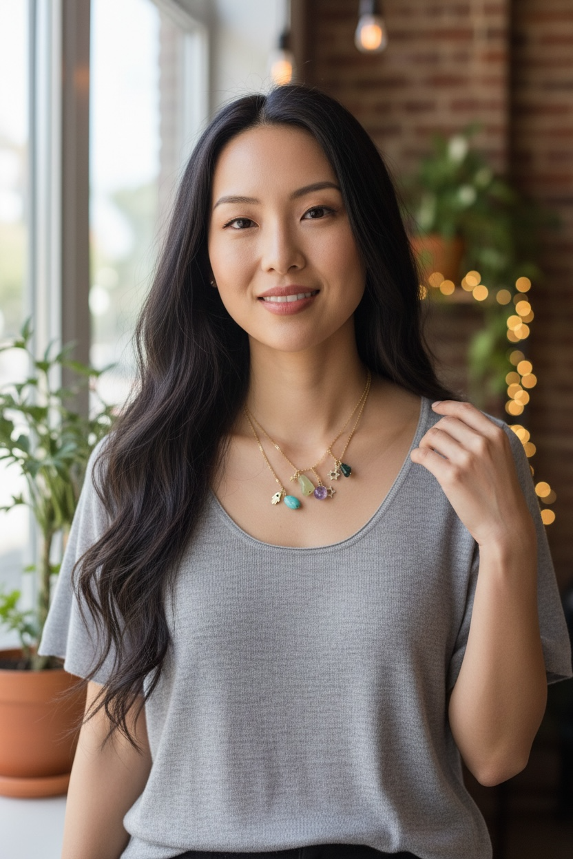 Gemstone Pendant Necklaces | Peace, Clarity, Love, Confidence, Focus, Calm, Inspiration, Healing, Protection, Joy, Transformation