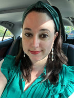 Cyane - Fluorite, Freshwater Pearl and Gray Pearl Gemstone Earrings