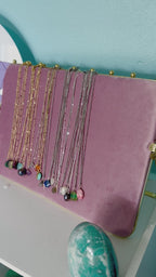 Gemstone Pendant Necklaces | Peace, Clarity, Love, Confidence, Focus, Calm, Inspiration, Healing, Protection, Joy, Transformation