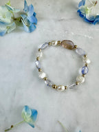 Aster — Ametrine, Freshwater Pearl & Tanzanite Bracelet